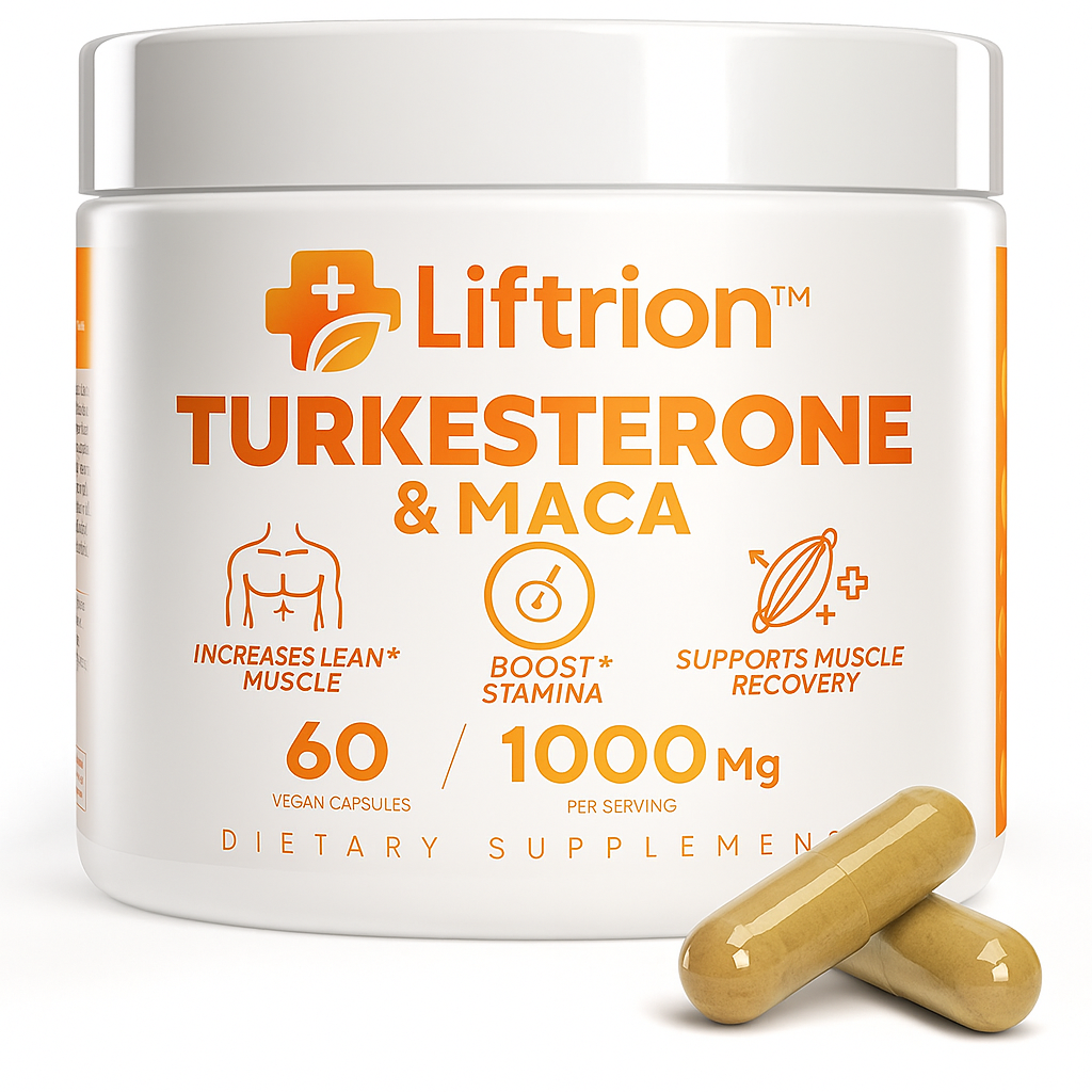 EvoStrength Turkesterone - Testosterone Capsules