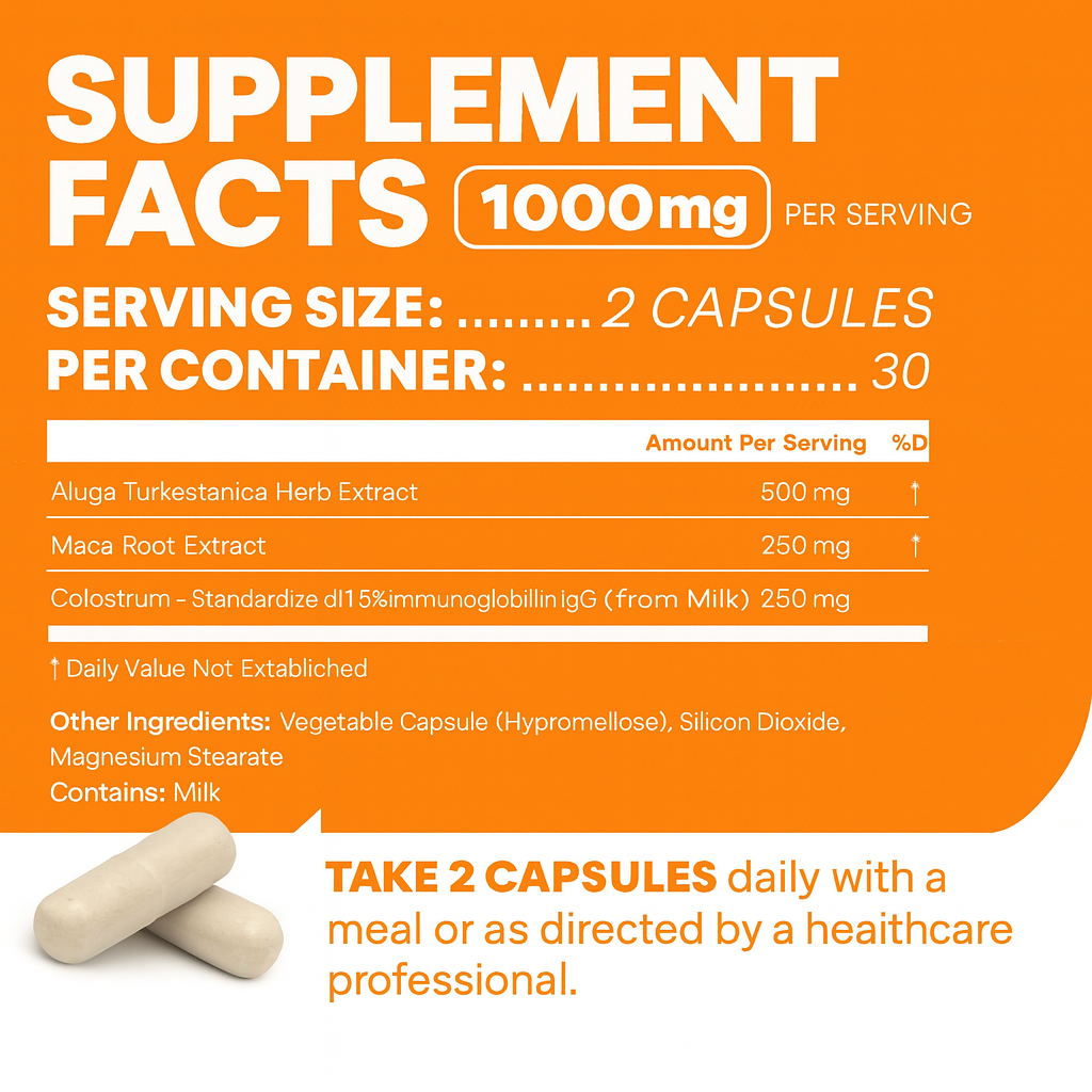 EvoStrength Turkesterone - Testosterone Capsules