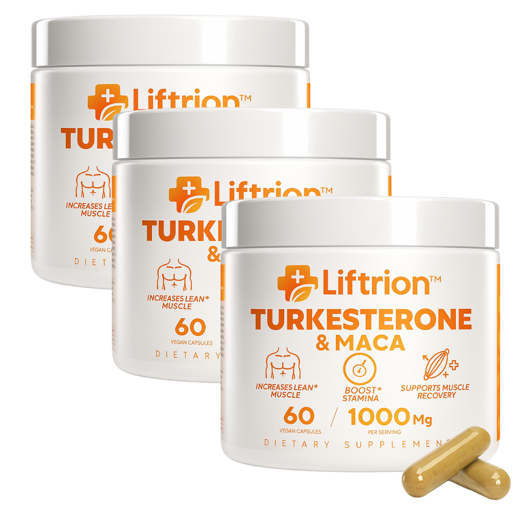 EvoStrength Turkesterone - Testosterone Capsules