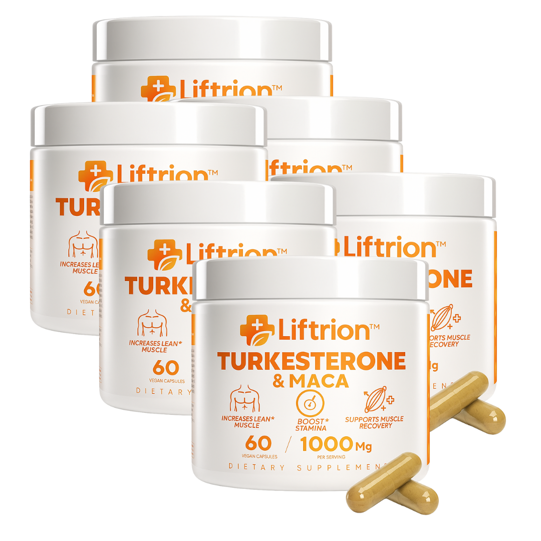 EvoStrength Turkesterone - Testosterone Capsules